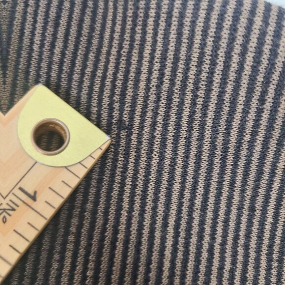 Pom Pom Frank Owen Vintage Sweater Wool Leather Batwing Sleeve Brown‎ Black Sz S - Picture 7 of 15